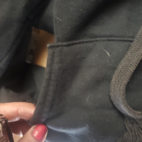 CHROME HEARTS Double Thick Thermal 'Malibu' Hoodie with Sterling Silver Zip S - Picture 9 of 11